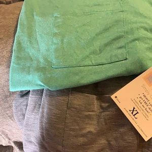 LuLaRoe BNWT XL Carly — 2 different gray, one mint